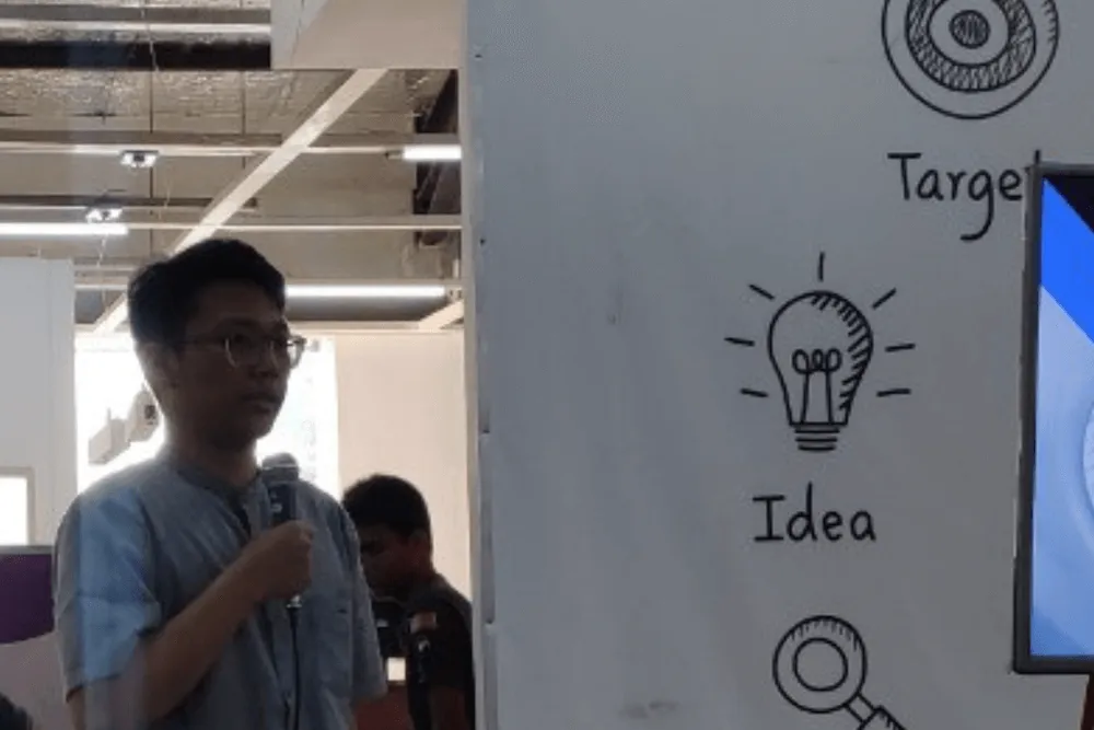 grico membuka acara event komunitas surabayajs grico membuka acara event komunitas surabayajs