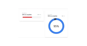 Card Proggres Bar - Tailwind Component