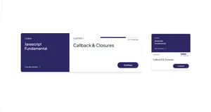 Course Card Using Tailwind UI