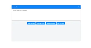 Drawer Position Using Tailwind UI