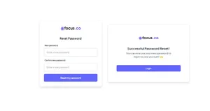 Form Reset Password Using Tailwind UI