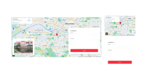 Google Maps Iframe Using Tailwind UI