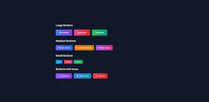 Gradient Button Collection