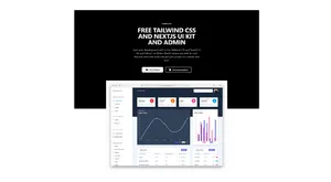 Hero Header Section with Website Screenshoot Using Tailwind UI