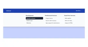 Large Dropdown - Tailwind Component