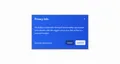Modal Privacy Info - Tailwind Component