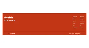 Responsive Footer - Tailwind Component