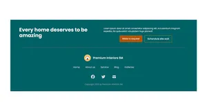 website-footer - Tailwind Component